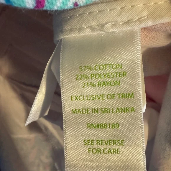 Lilly Pulitzer 5” Buttercup Shorts, Size 14 - Picture 4 of 5